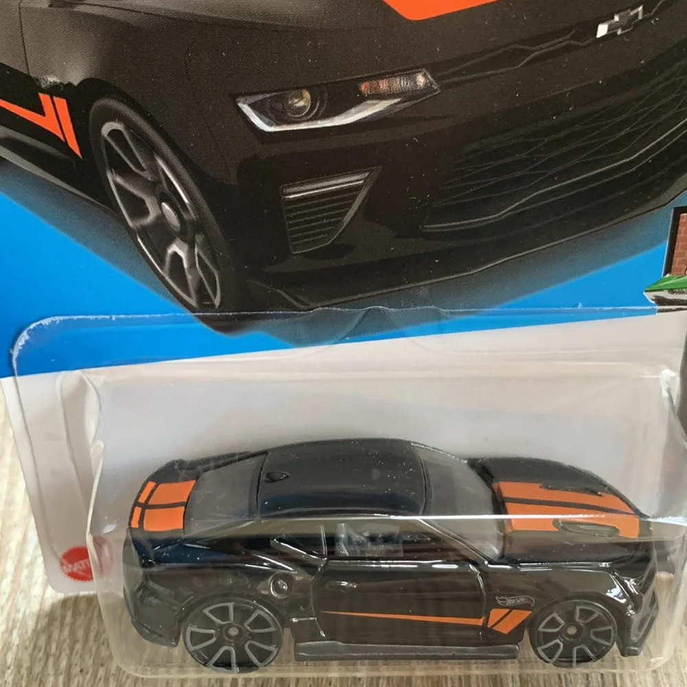 Hot Wheels 2018 Camaro SS Chevy Chevrolet Black Muscle Car Hotwheels 2024 New